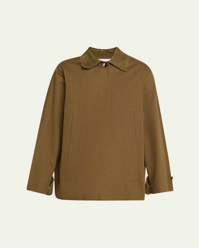 Angela Fine Herringbone Jacket
